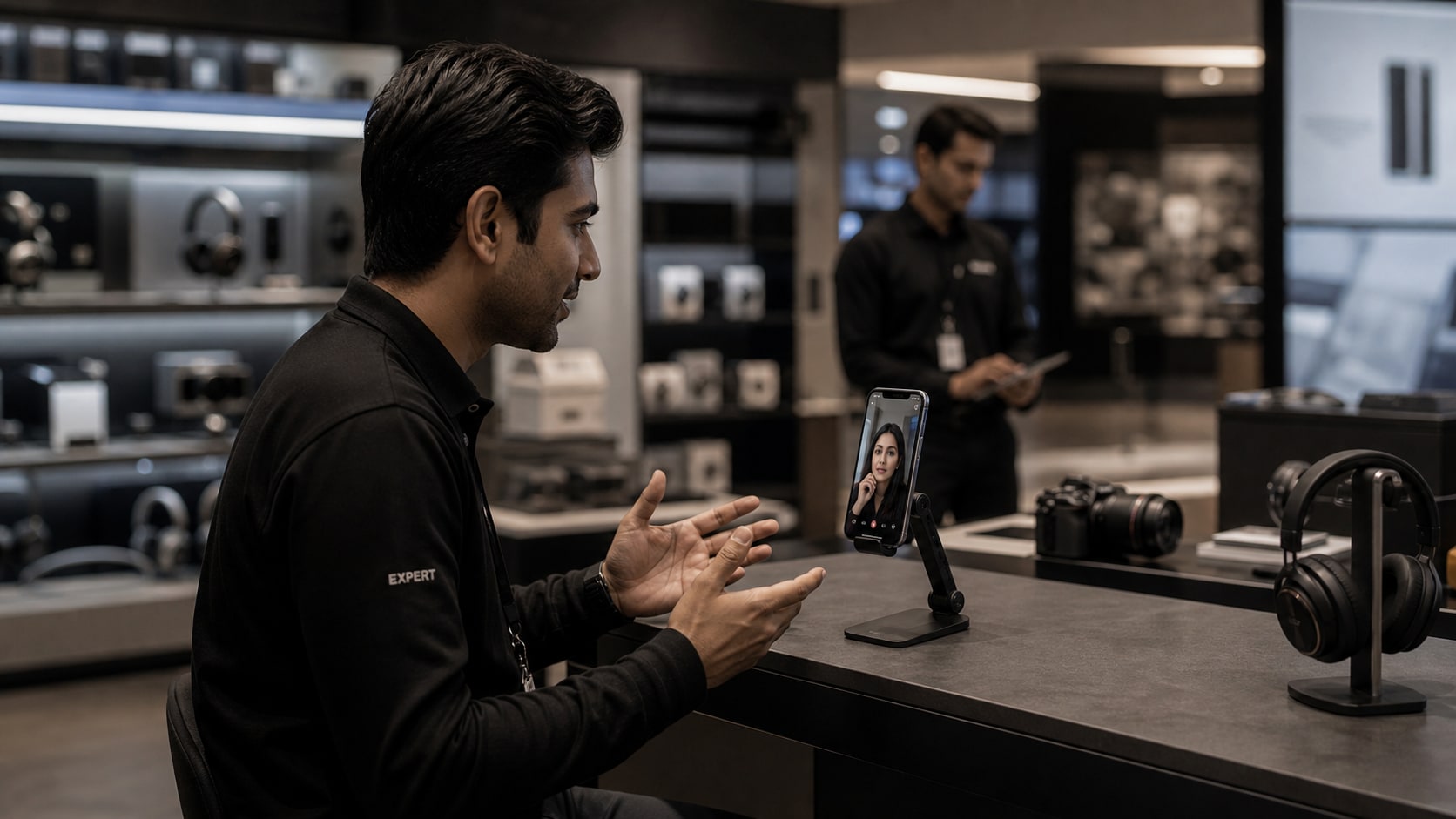 Agent efficiency in video consultative selling
